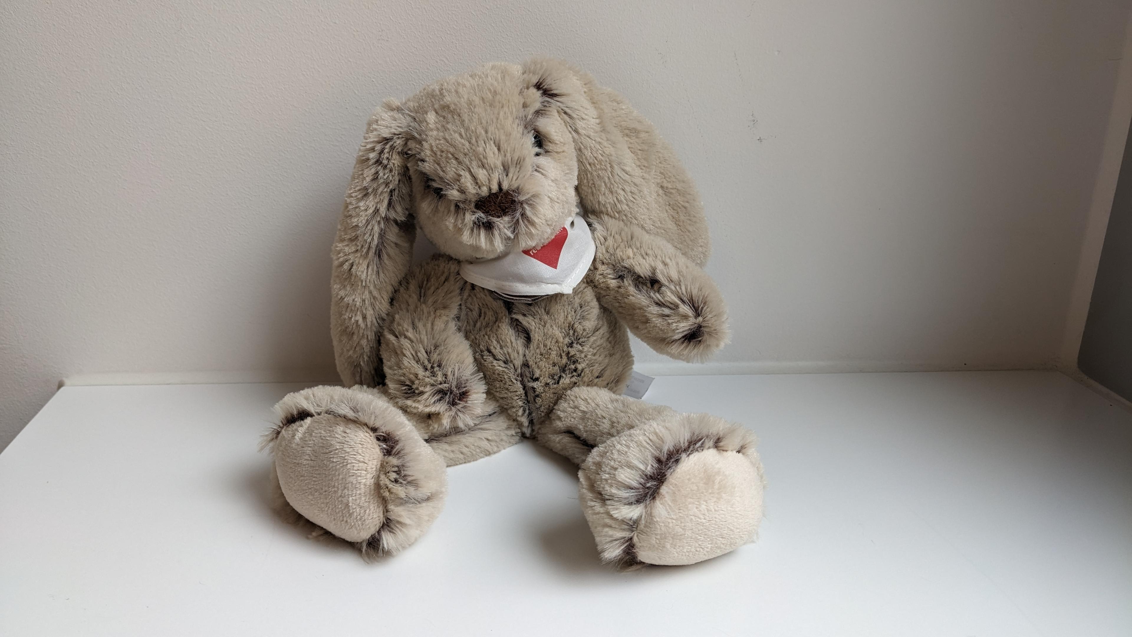 Lapin en peluche CRS