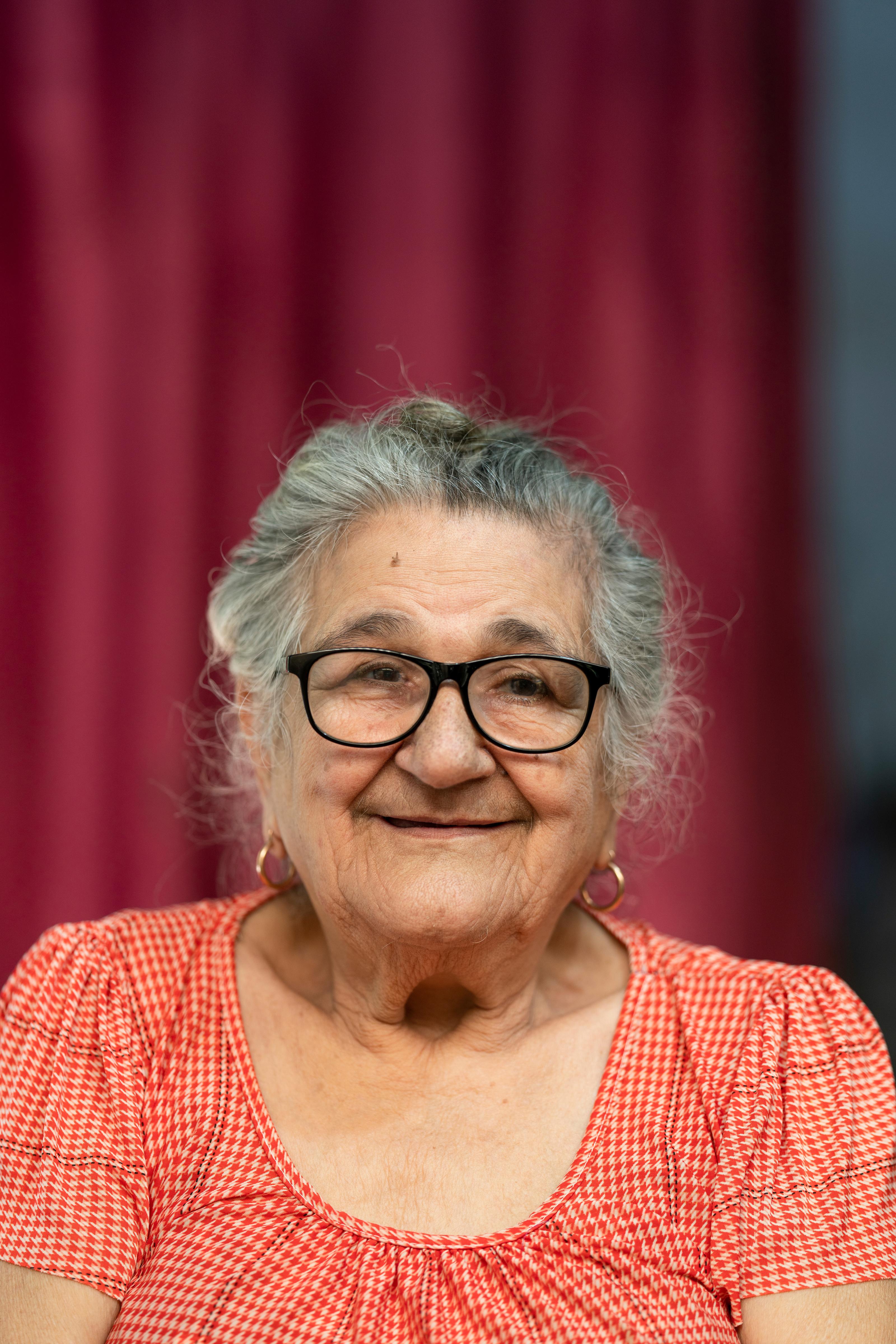 Portrait photo de Josefa Giménez, bénéficiaire de la Croix-Rouge paraguayenne