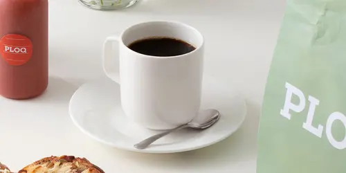 Bild med en härlig kopp kaffe