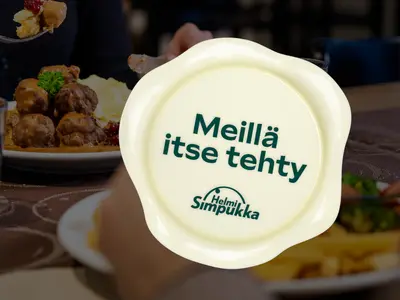 HelmiSimpukan Meillä itse tehty -leima