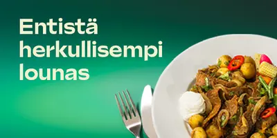 Pinaattikeitto lounaslistalta HelmiSimpukoista