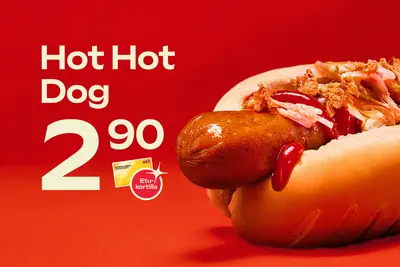 Hot Hot Dog 2,90 €