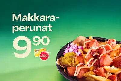 Makkaraperunat 9,90 €