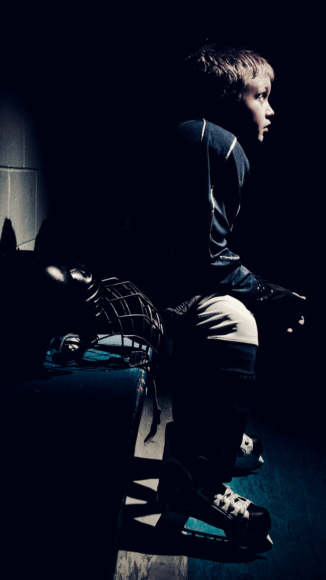 Finnhockey Scool - in the locker room