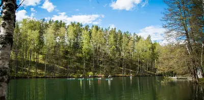 SUP-lautailu Valkjärvi