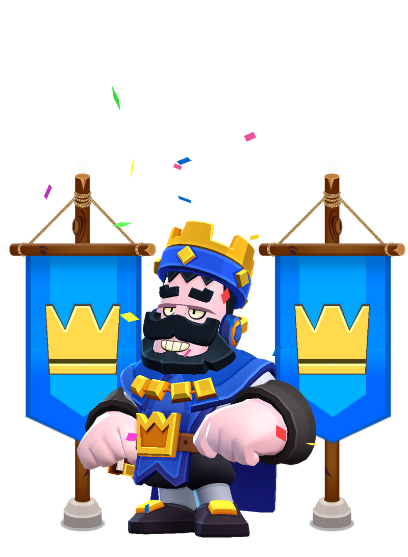 Blue King Frank Happy