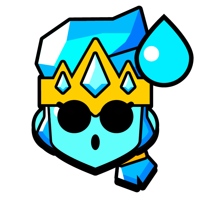 Frost Queen Phew Pin