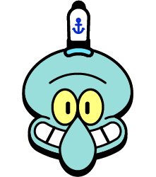 Squidward Pin