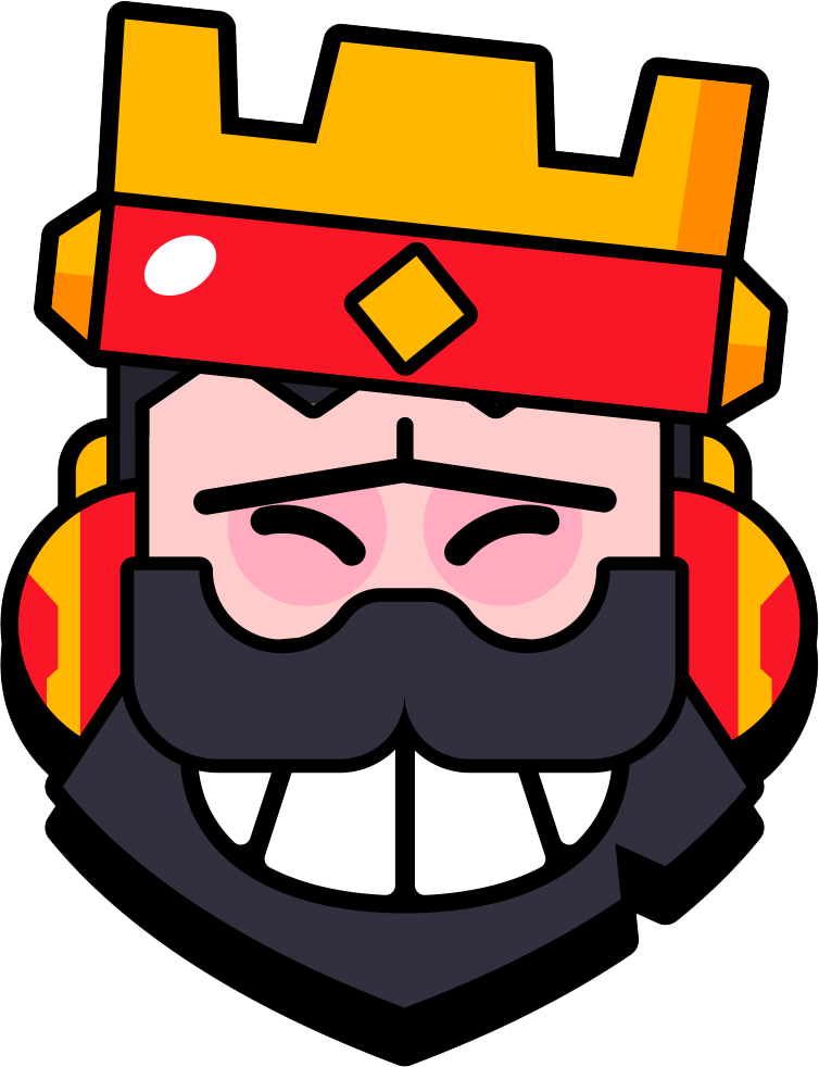 King Red Happy Pin