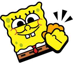 Spongebob Clap Pin