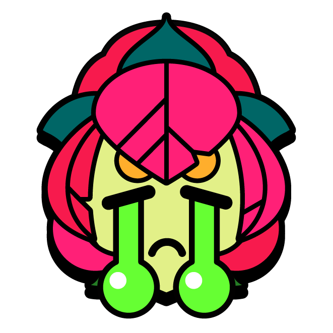 Rose Sad Pin