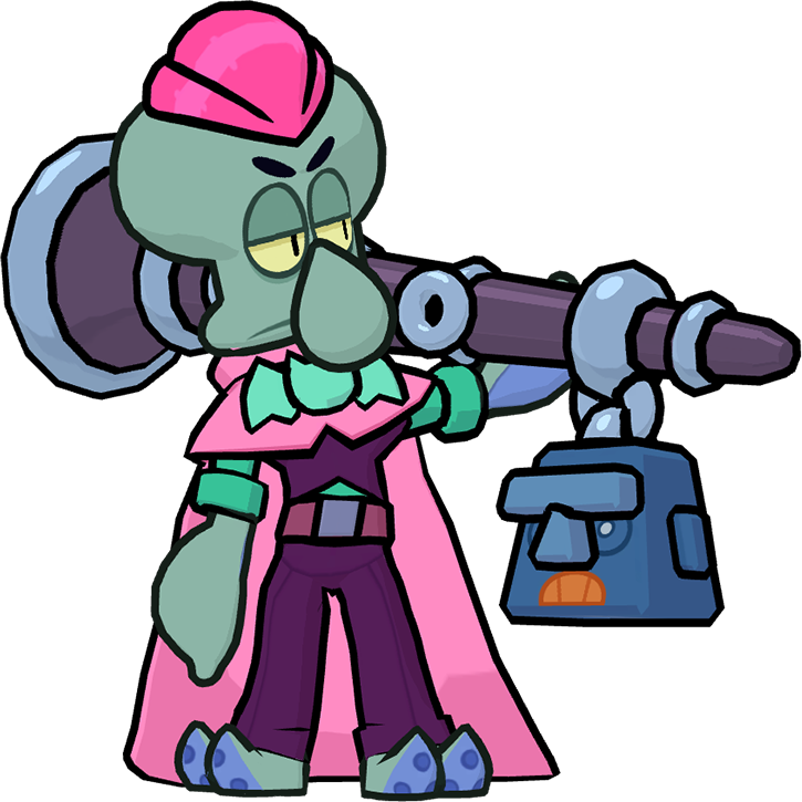 Pink Squidward Mortis 204