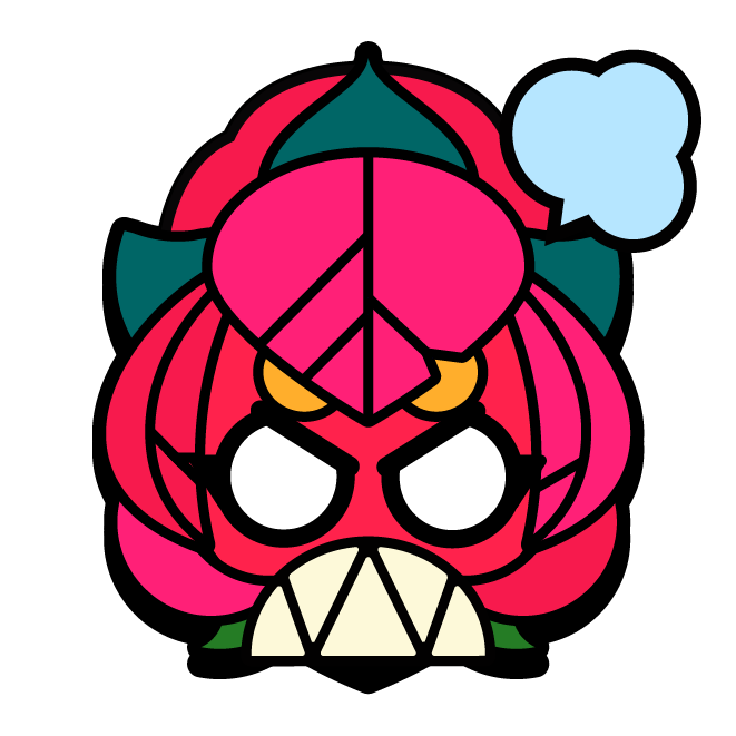 Rose Angry Pin