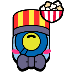 Popcorn Rico Pin