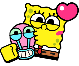 Spongebob Thanks Pin