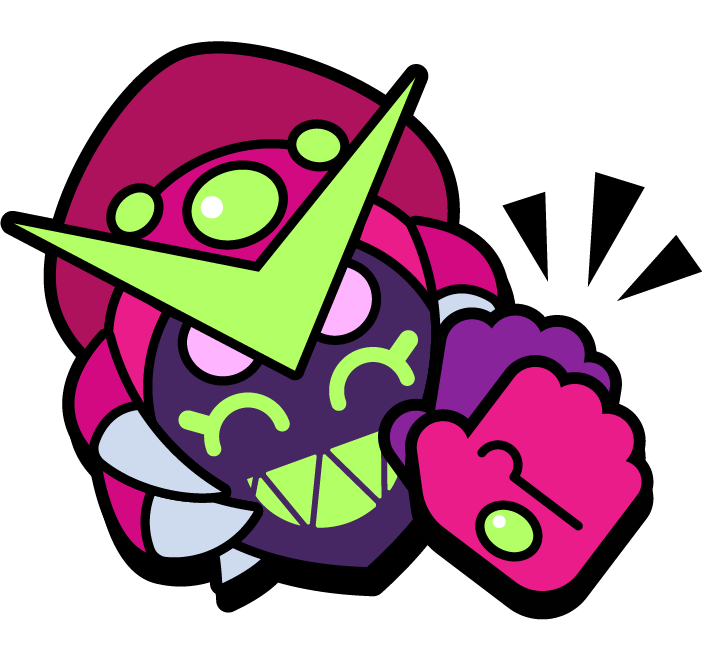 Virus Clap Pin