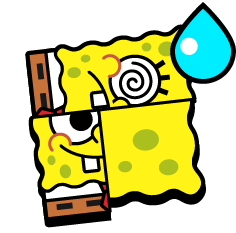 Spongebob Phew Pin