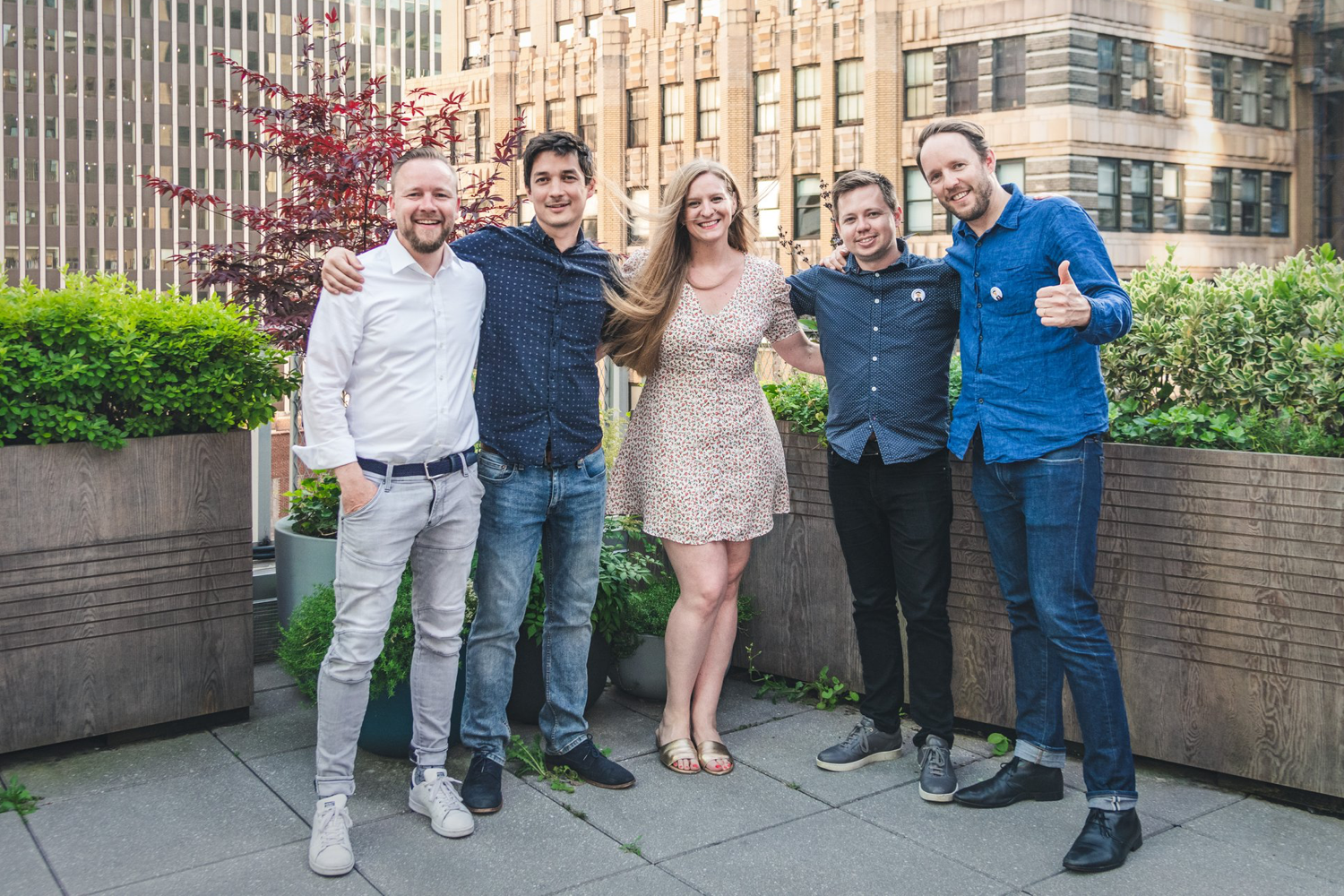 Kickstarting Frontify US at Times Square, NYC