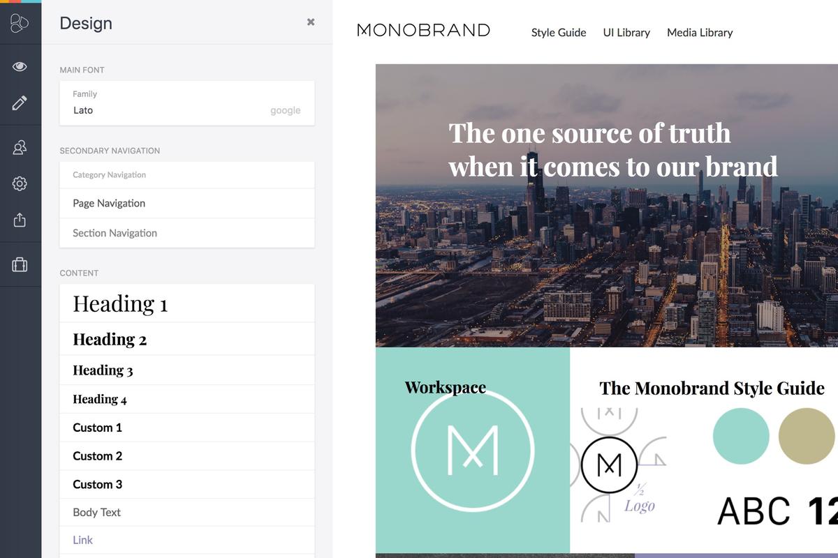 How To Create A Style Guide With Frontify Workspace? – FSQRD