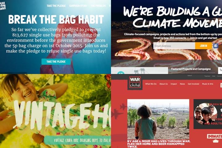 Design Round-Up: 11 Best Non-Profit Website Designs