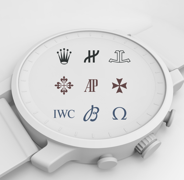 Luxury Gold Watches Watch Logo Design Template. Suitable for watch