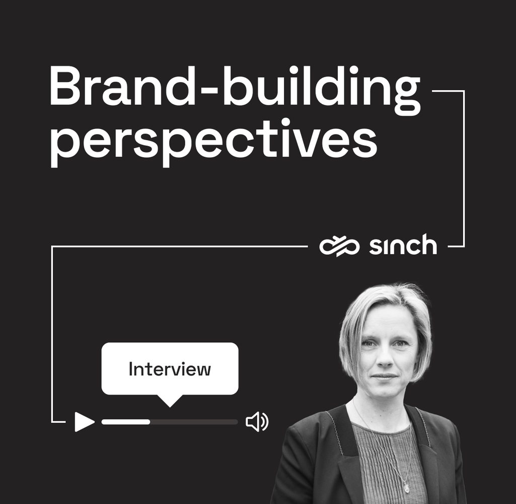 Keeping Sinch connected to its brand with Gwen Lafage