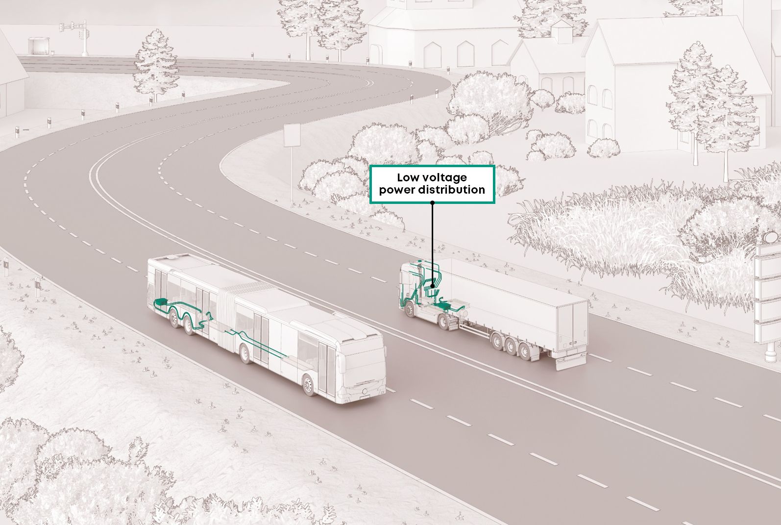 low voltage power distribution